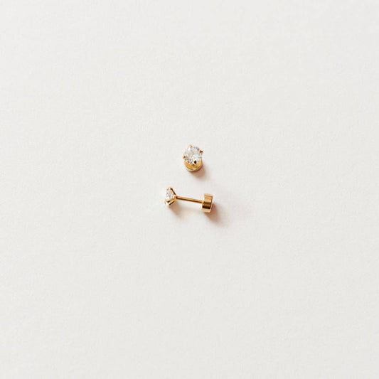 Diamond Stud Earrings Pip Pop
