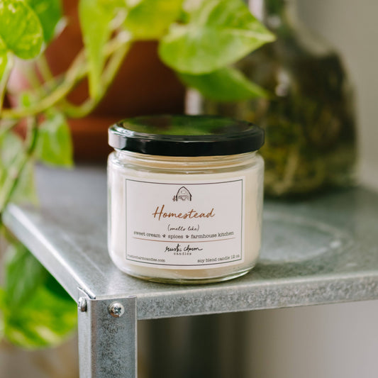 Homestead Candle-rustic charm