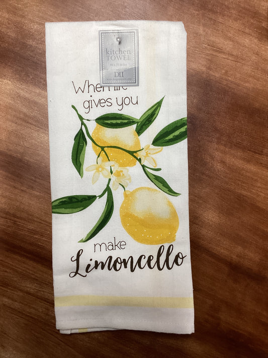 Limoncello Dish Towel Design Imports