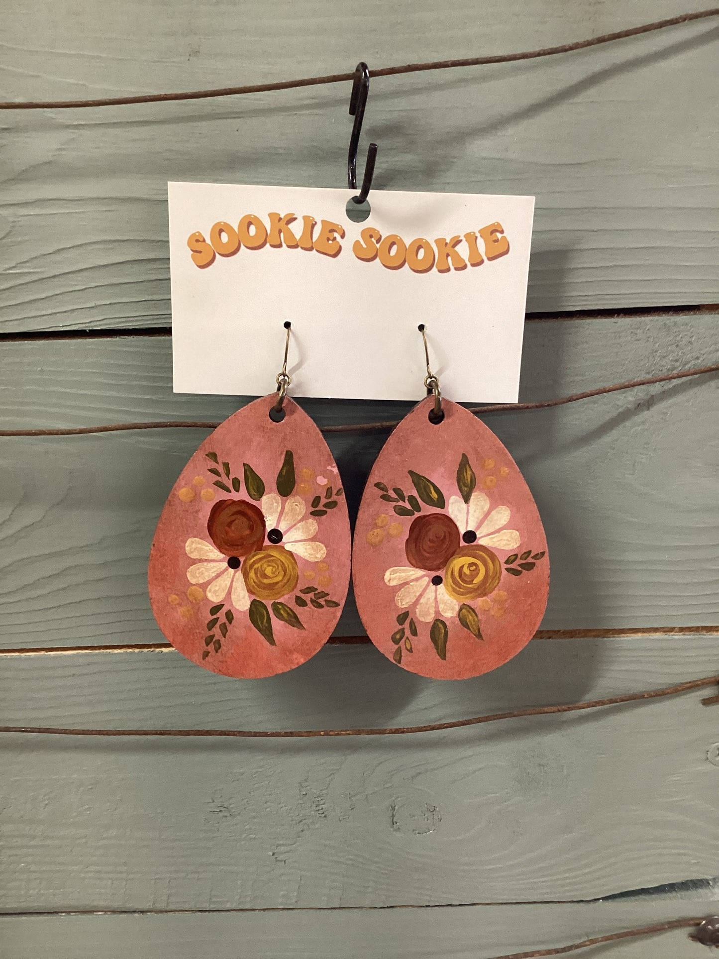 Sookie Sookie Large Teardrop Earrings