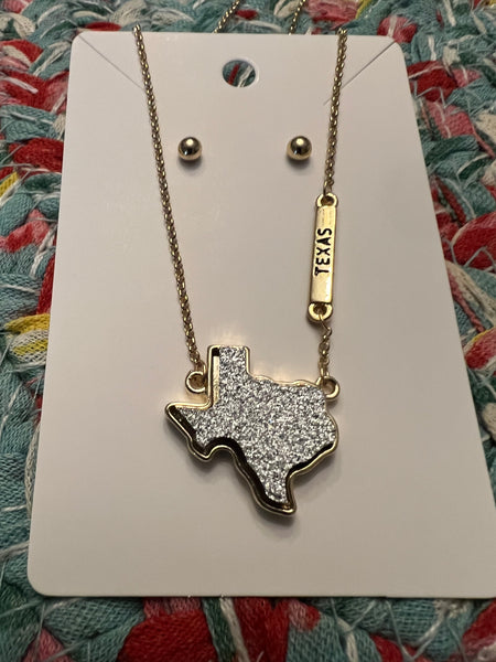 Texas Druzzy Necklace