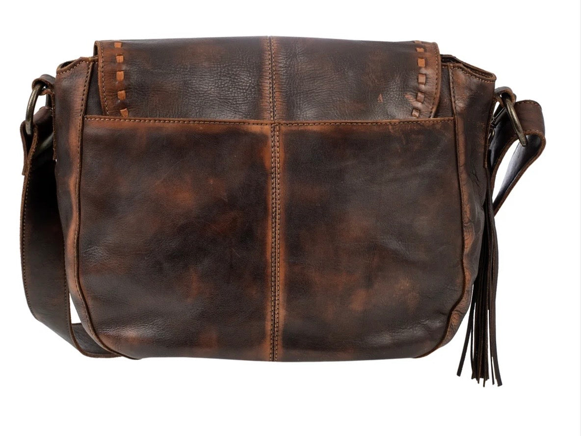 Bandera Chocolate Saddle Hobo Bag STS Ranchwear STS34010