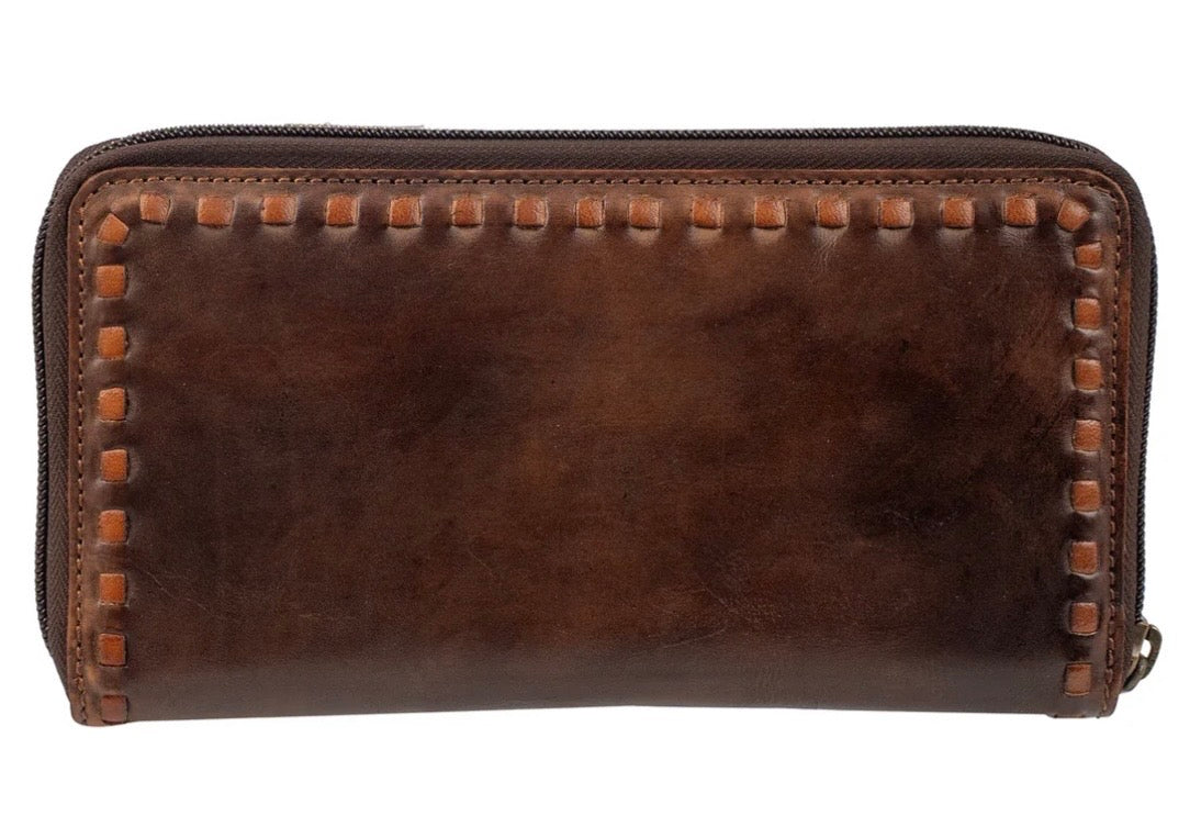 Bandera Chocolate Berkley Bifold Wallet/ Wristlet STS Ranchwear STS34016