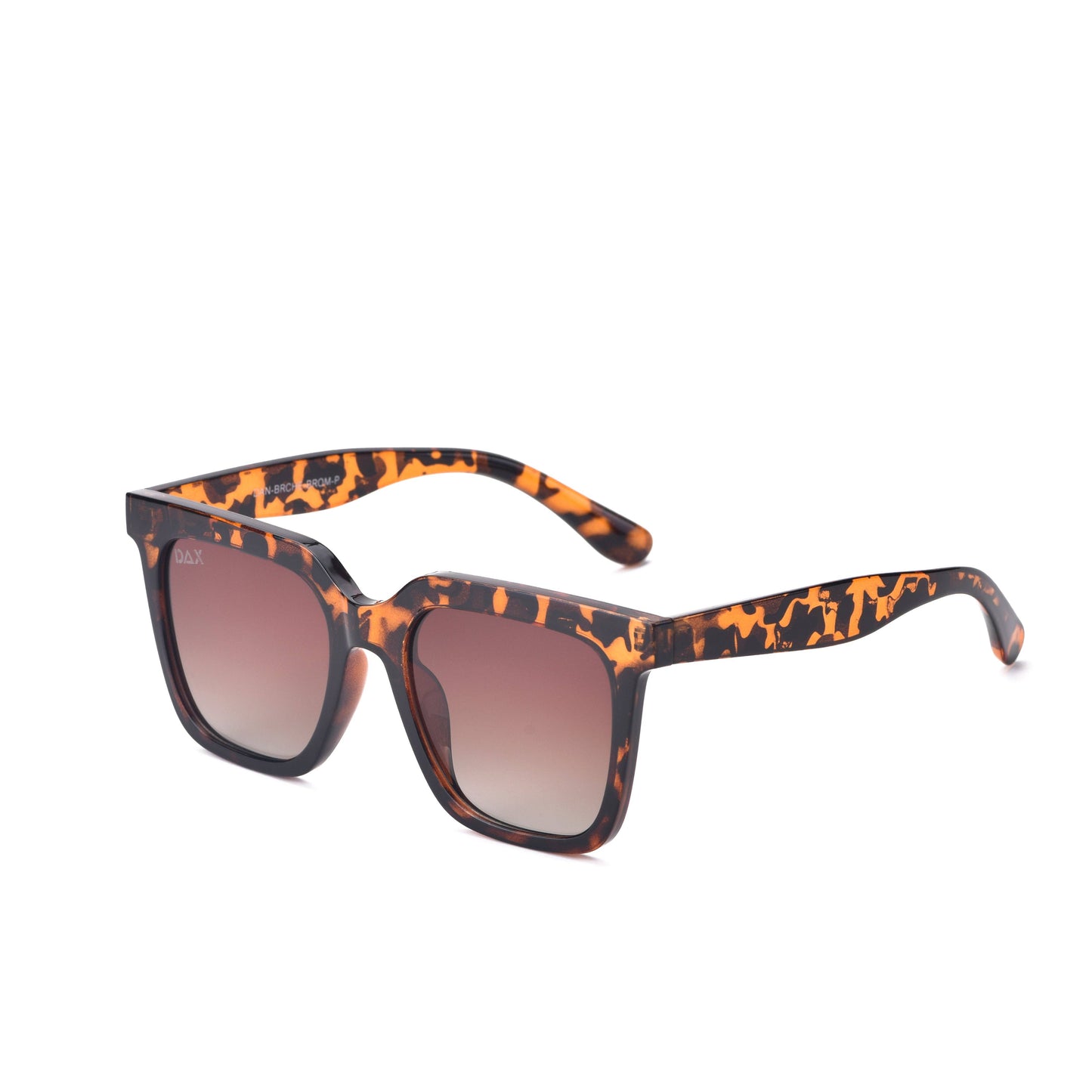 Dani- Women’s Square Sunglasses – Oversized : Brown Cheetah Tx Dax