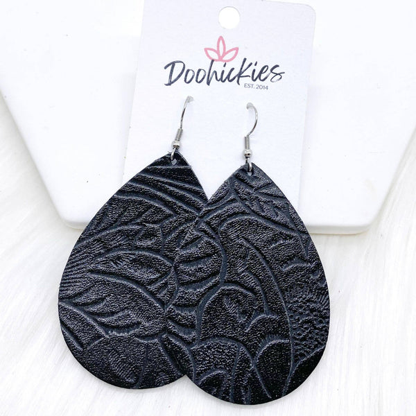 Cowgirl Swag Deep Bourbon Collection -Earrings:  Mini 1.5" Doohickie