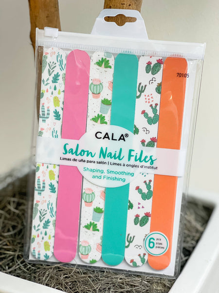 Cactus 6PC Nail File Set - Prep Obsessed