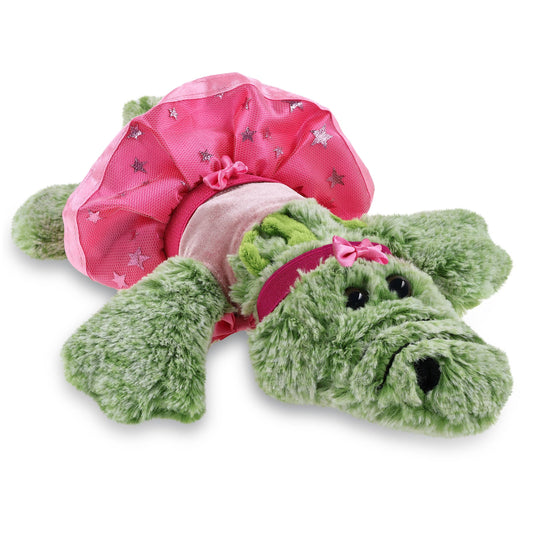 PLUSH - ALLIGATOR SMALL BALLERINA SUPER SOFT CGlobal Fl/Tx