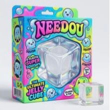Clear Squishy Cube Toy