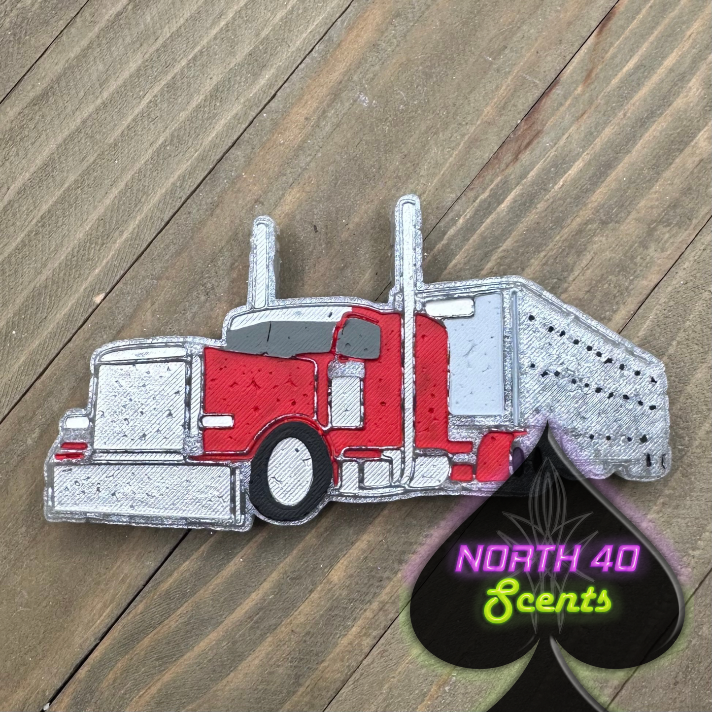 Peterbilt Livestock Truck Car Freshie North40