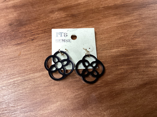 ITS Sense black earrings