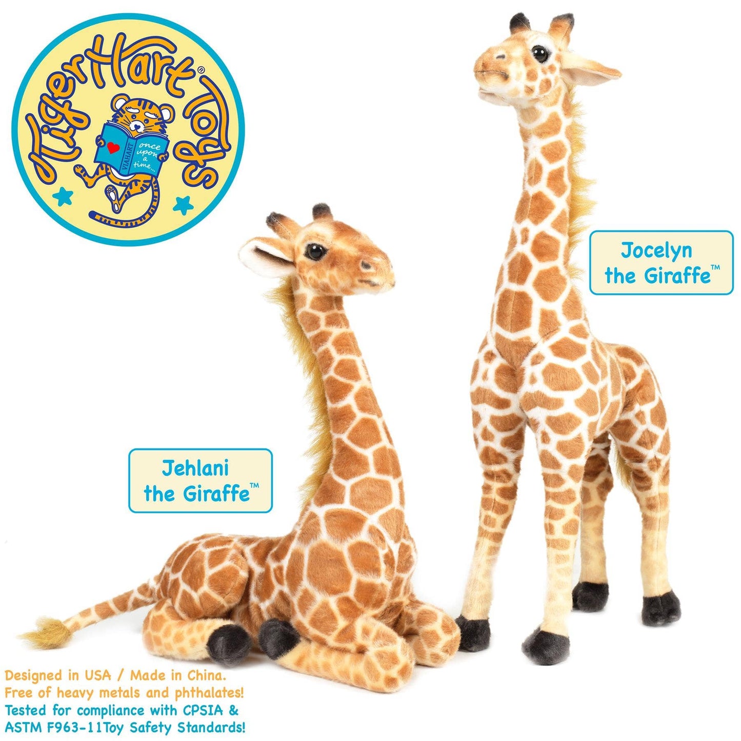 Jocelyn The Giraffe | 22 Inch Stuffed Animal Plush | Viahart
