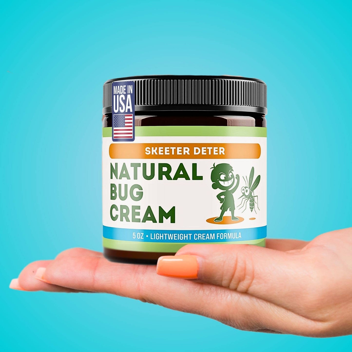 Natural Bug Cream: 5 Oz Magnum