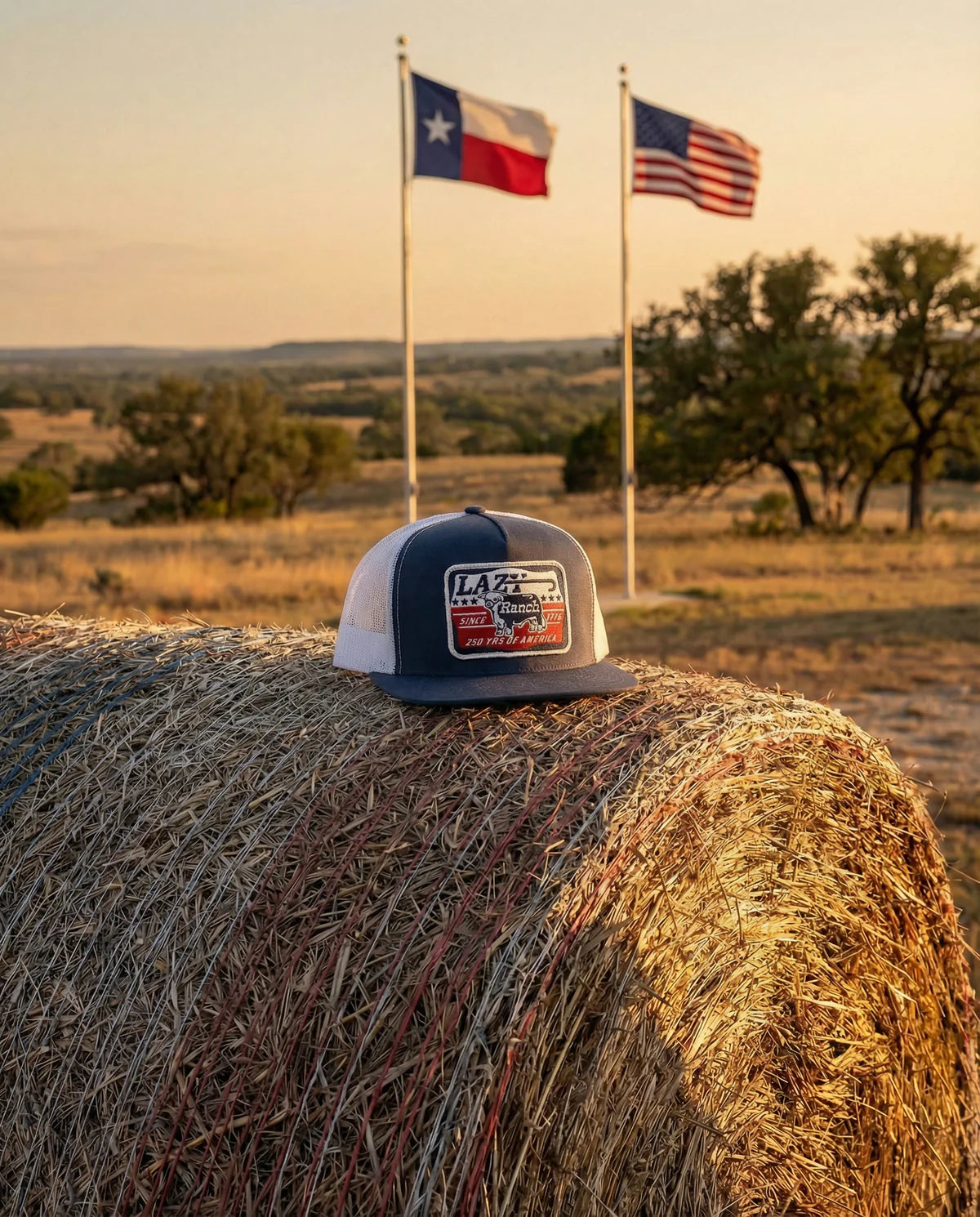 Lazy J Ranch Liberty 250 Years Classic Five Panel Trucker Hat