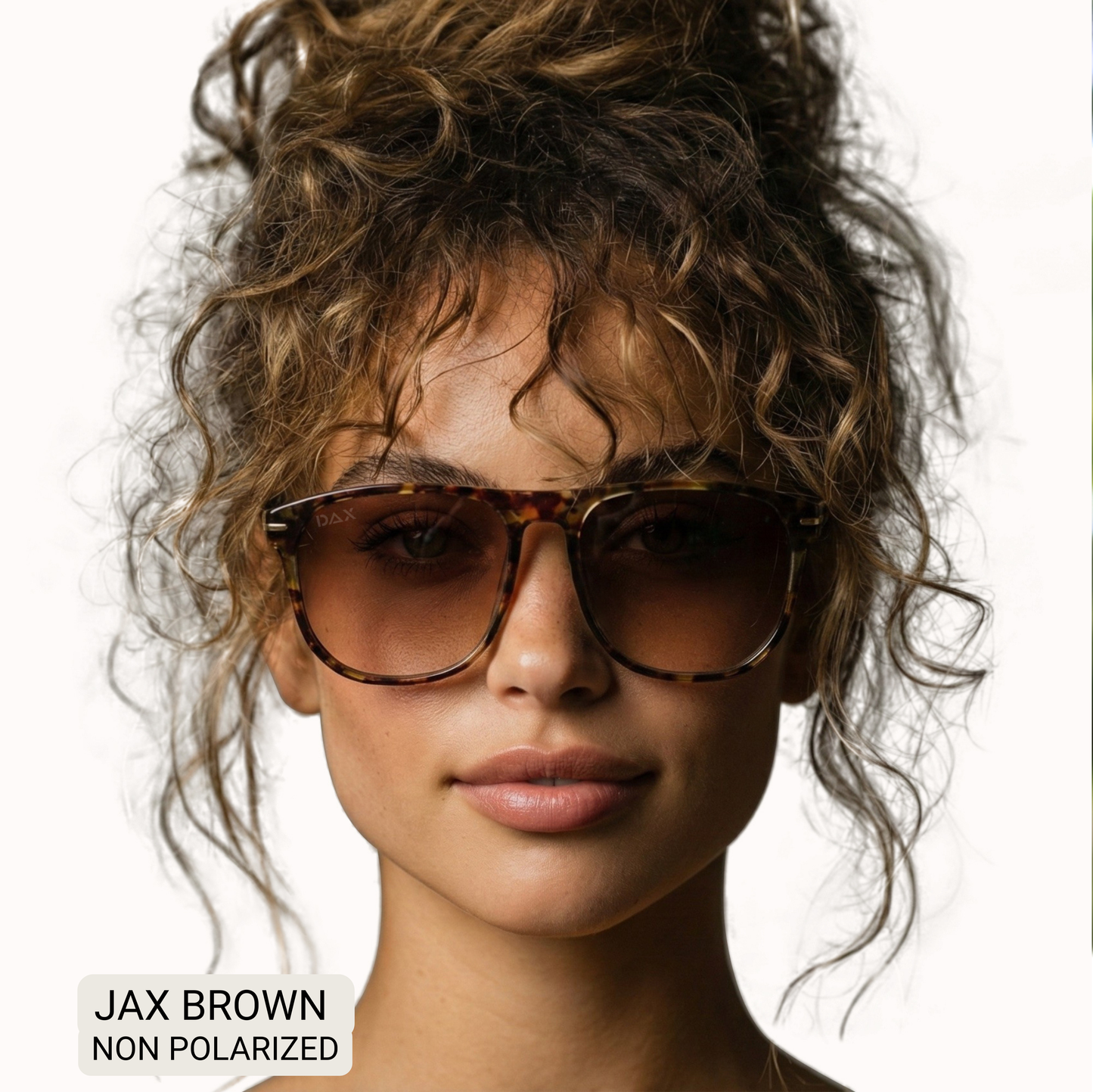 Jax - Women's Small/ Medium Square Sunglasses: Smokeshow Fl Dax