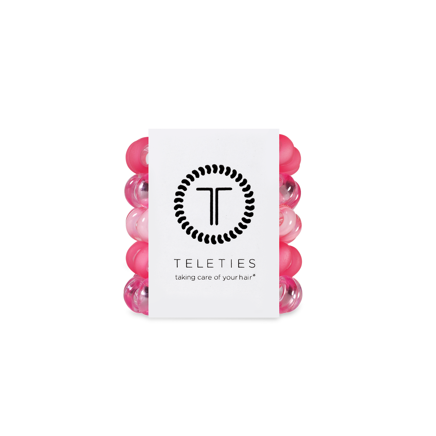 Spiral Hair Coils | Tiny | Pretty in Pink Hair Ties