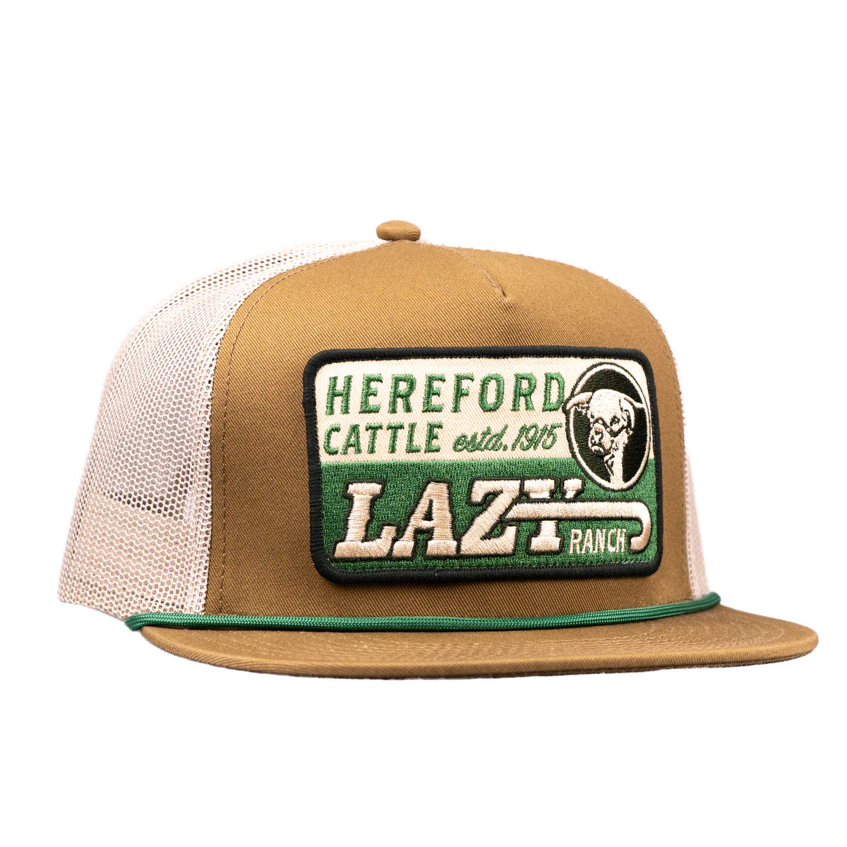 LAZY J RANCH SHAFTER CLASSIC FIVE PANEL TRUCKER