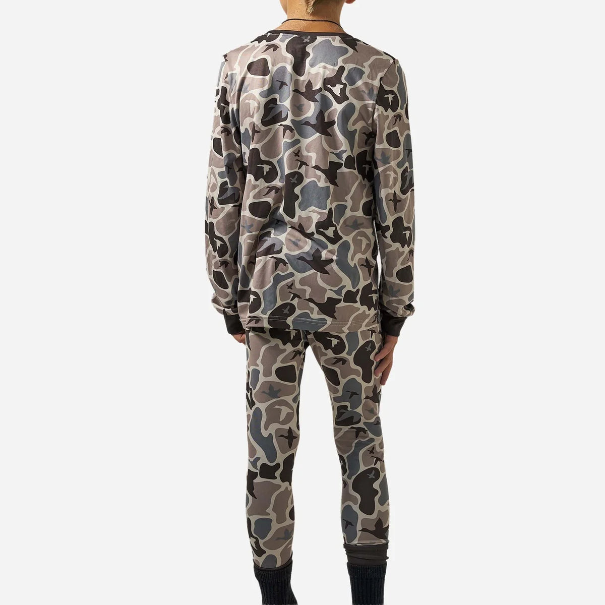 Mallard Mayhem Youth Burlebo Pajama Set Y-PJ-MMAYC Tx