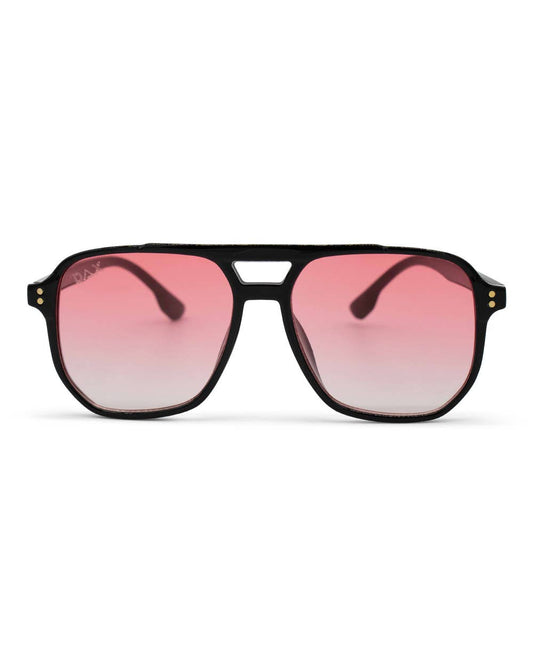 Skye - Unisex Oversized Aviator: Pink Tx Dax
