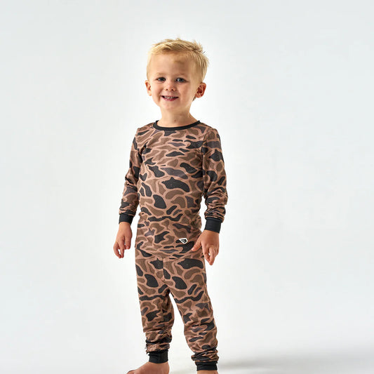 Gauge Camo Youth Long Sleeve Pajamas