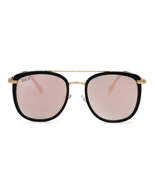 Ivy - Women's Oversized Square Sunglasses: GOLD Tx Dax