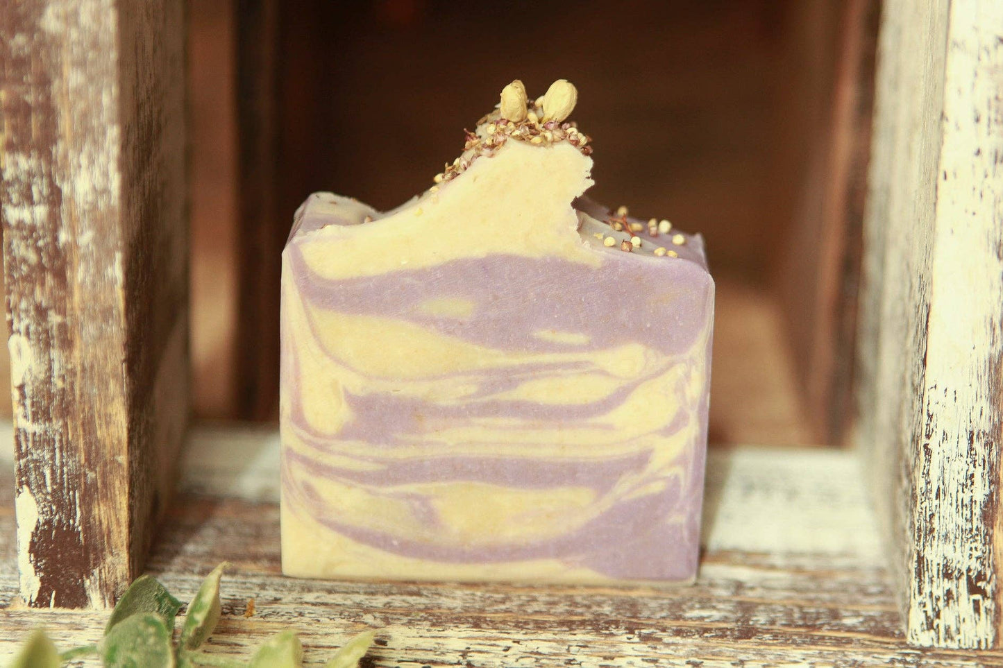 Blackberry Magnolia Goat Milk Cold Process Bar Soap 4.5oz. Faith Fl