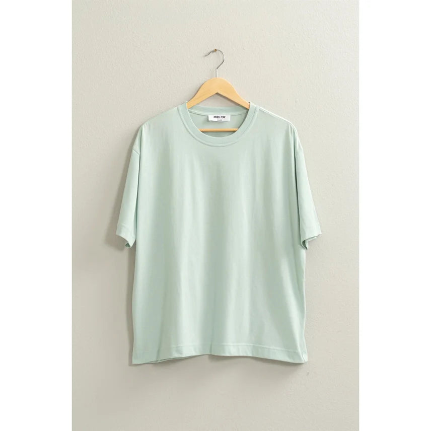 Mint Boyfriend Tee double zero