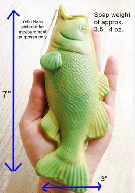 Bass Soap on a Rope - Funny Gifts - Hand Soap, Body Soap