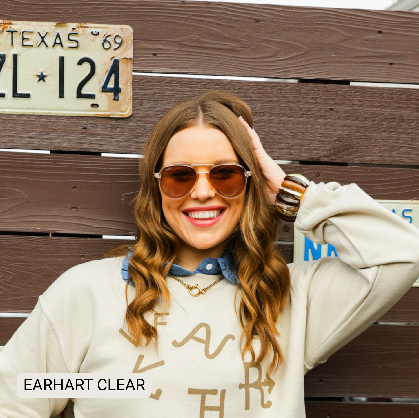 Earhart - Women’s Aviator Sunglasses–Polarized Everyday Chic: Hot pink Tx Dax