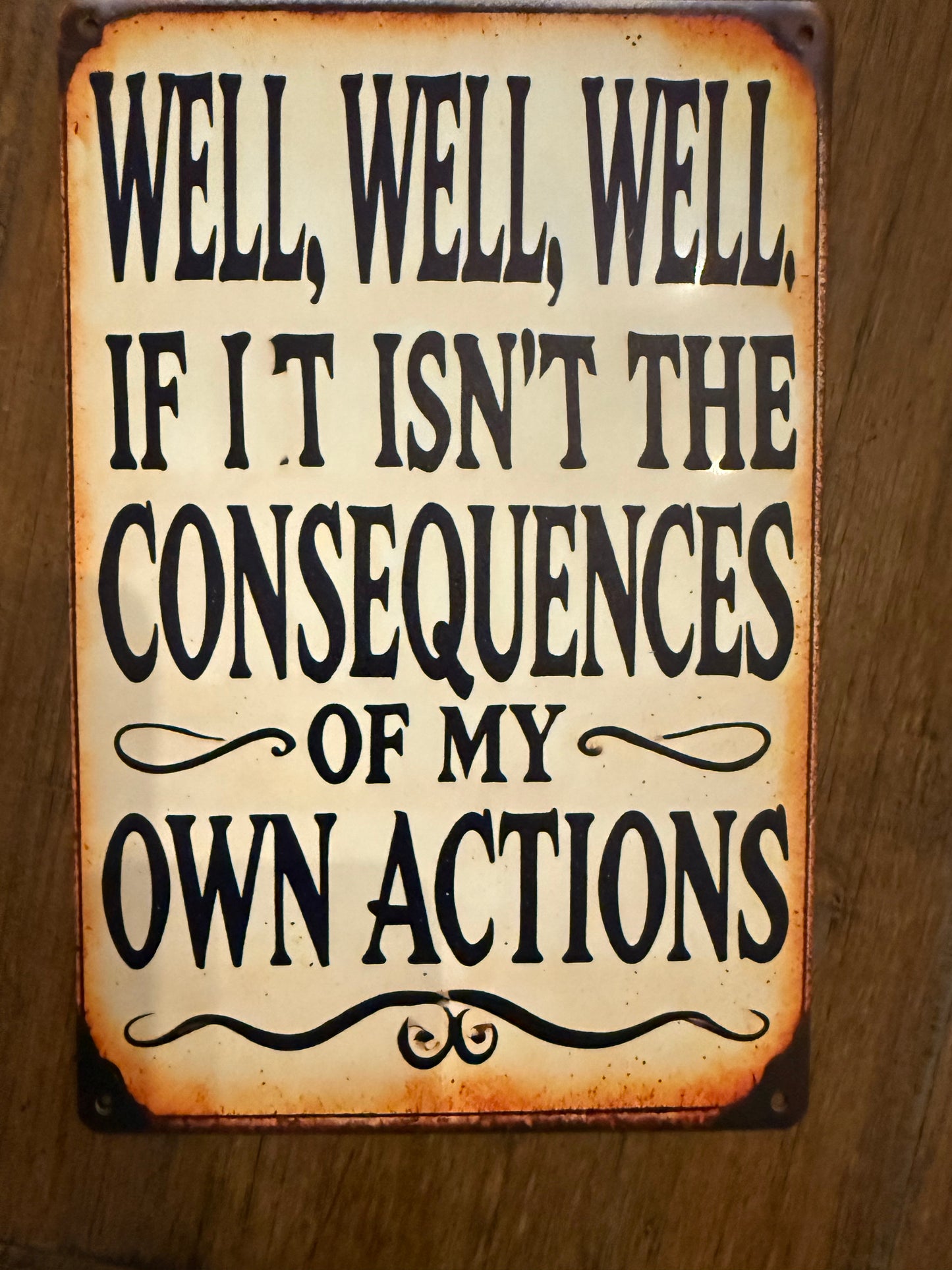 Metal Signs Funny Rectangle
