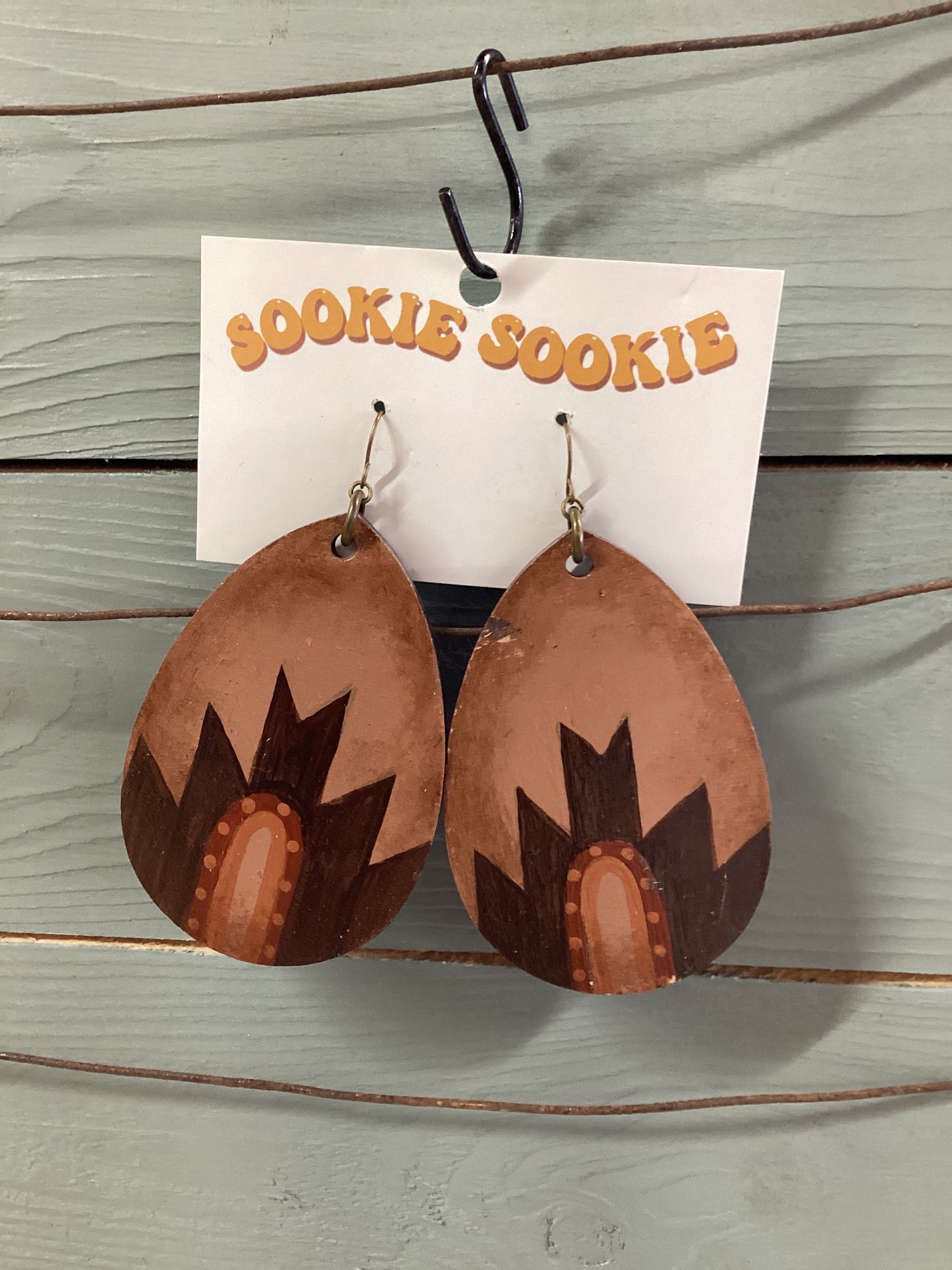 Sookie Sookie Large Teardrop Earrings