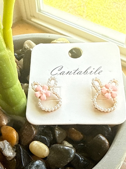 The Pearled Bunny Cantabile Earrings