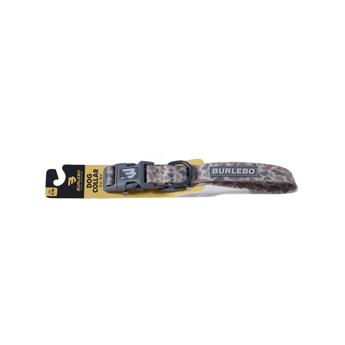 Camo Dog Collar Burlebo Small/Medium Tx/ Fl