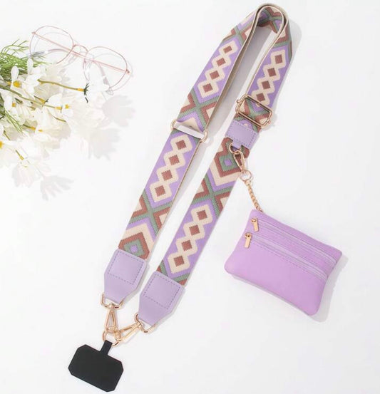 Phone Holding crossbody and wallet