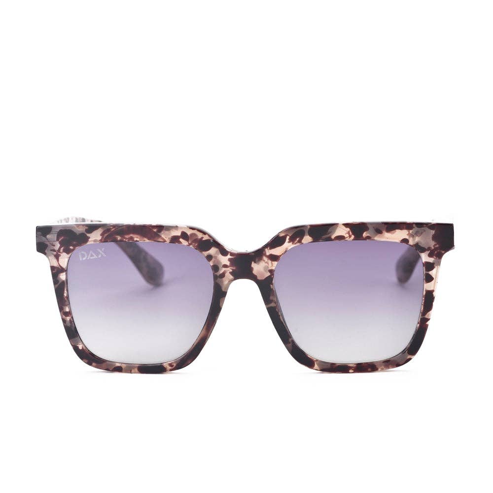 Dani- Women’s Square Sunglasses – Oversized : Brown Cheetah Tx Dax