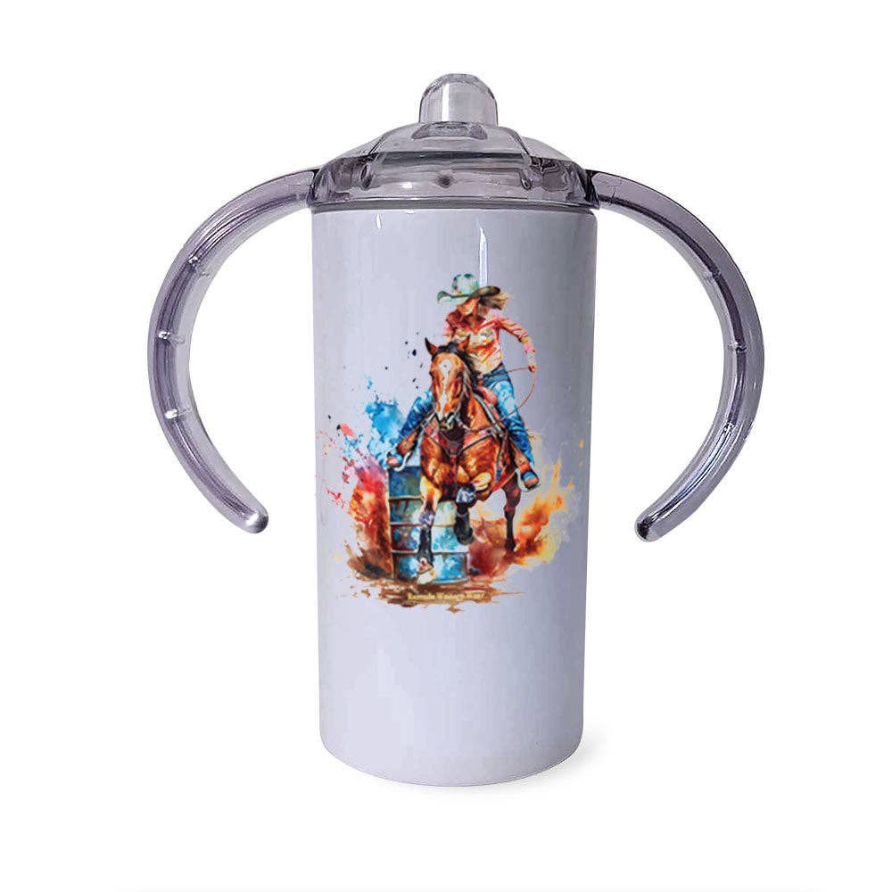 BARREL RACER - Infant & Toddler Western Sippy Cup