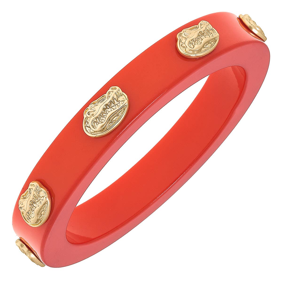 Florida Gators Resin Logo Bangle: Blue or Orange