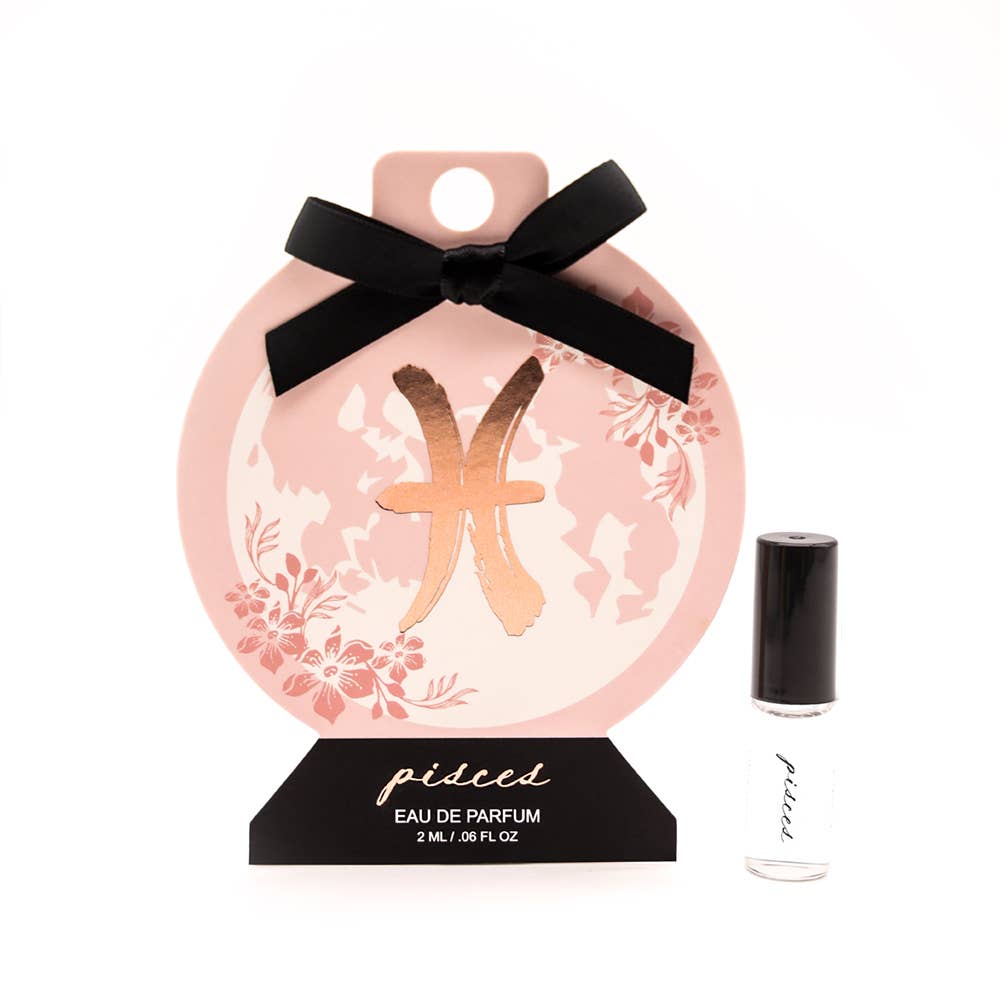 Zodiac Perfumette Card Pink: Pisces