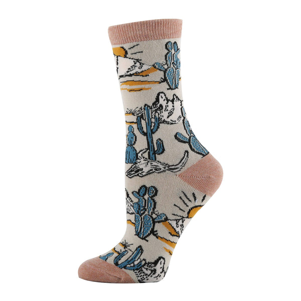 Wild West | Women's Western Premium Cotton Crew Socks Oooh Yeah sock