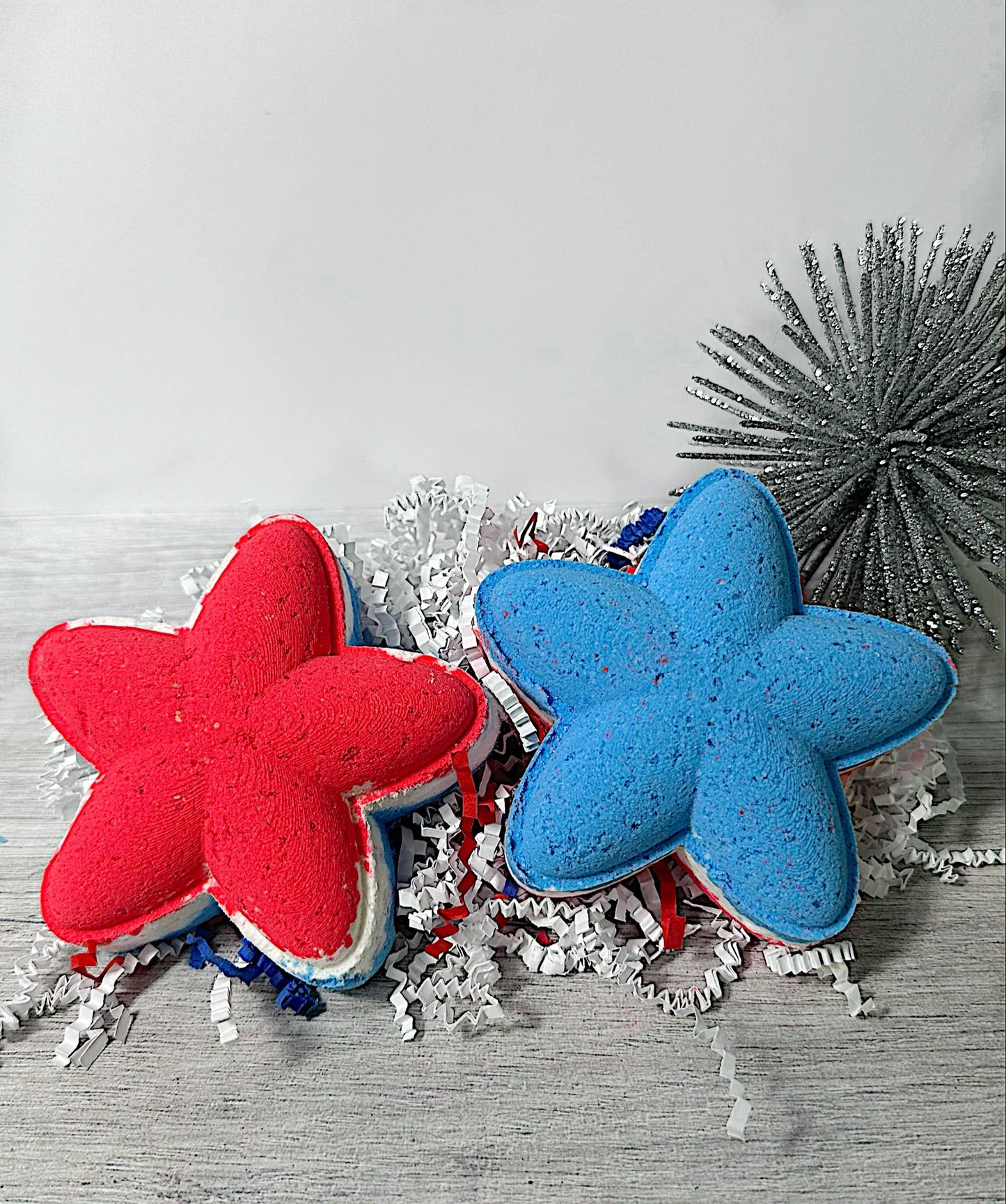 Star Spangled Bath Bomb | Summer Seasonal Patriotic Rocket Mandatory Me