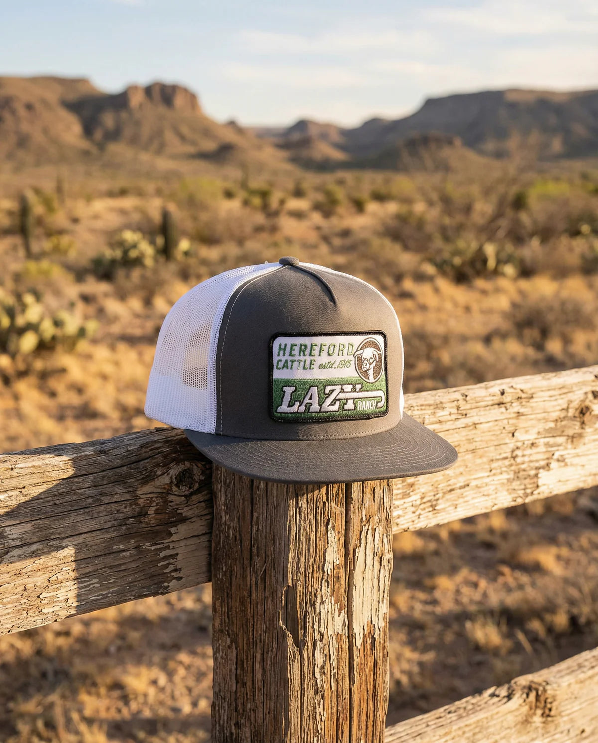 LAZY J RANCH SHAFTER CLASSIC FIVE PANEL TRUCKER
