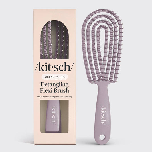Detangling Flexi Brush - Soft Violet Kitsch