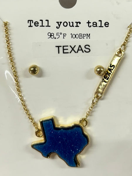 Texas Druzzy Necklace