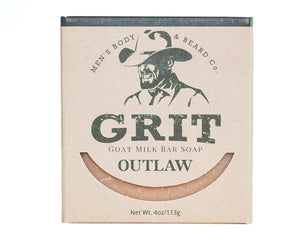 Outlaw Goat Milk Bar Soap-grit