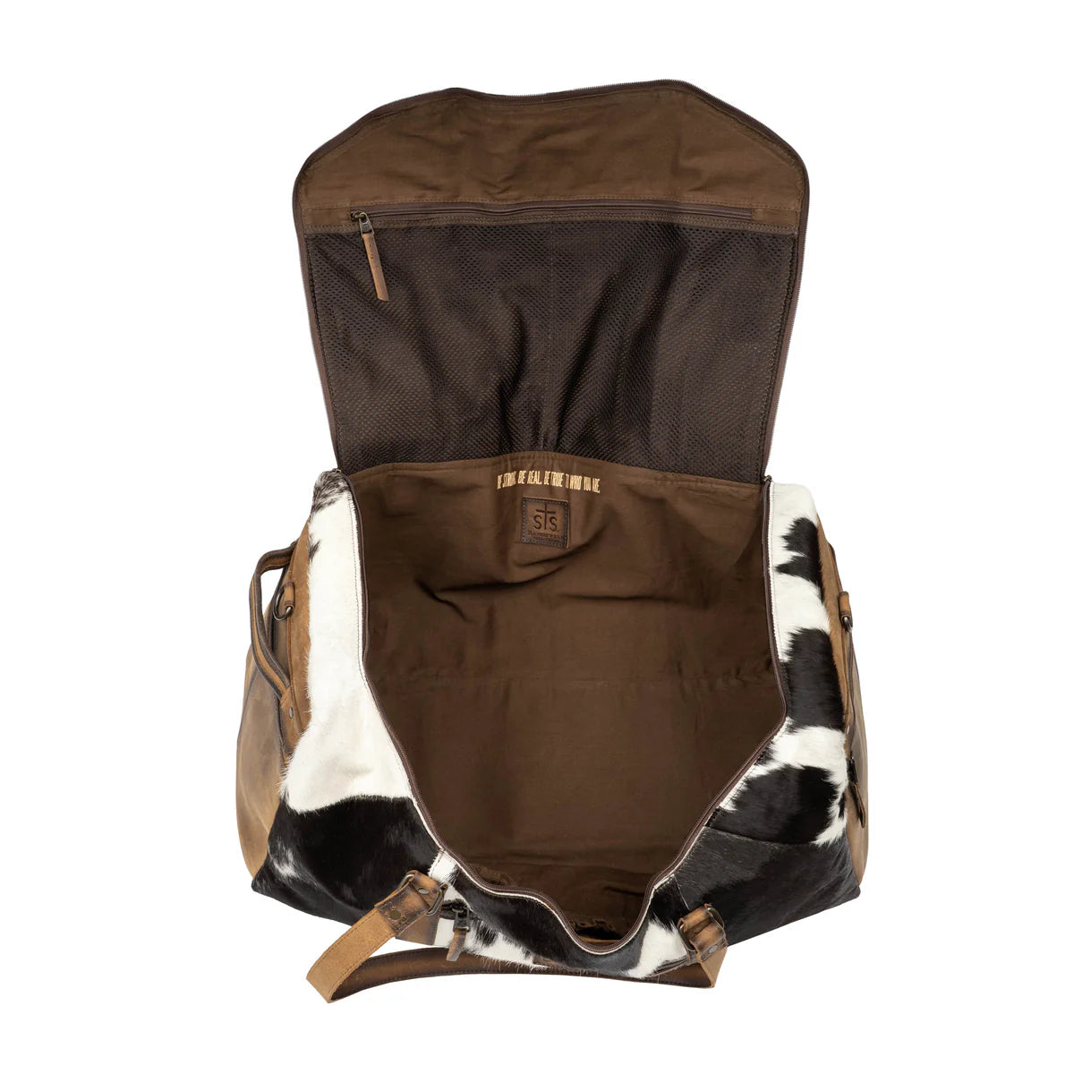 Cowhide Rustler Duffle Bag STS34773