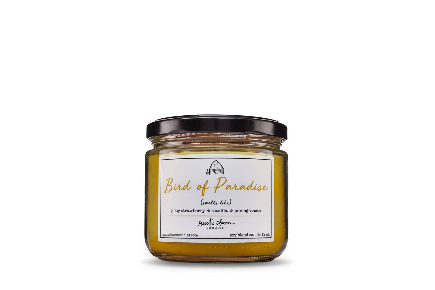 Bird of Paradise Candle-Rustic Charm