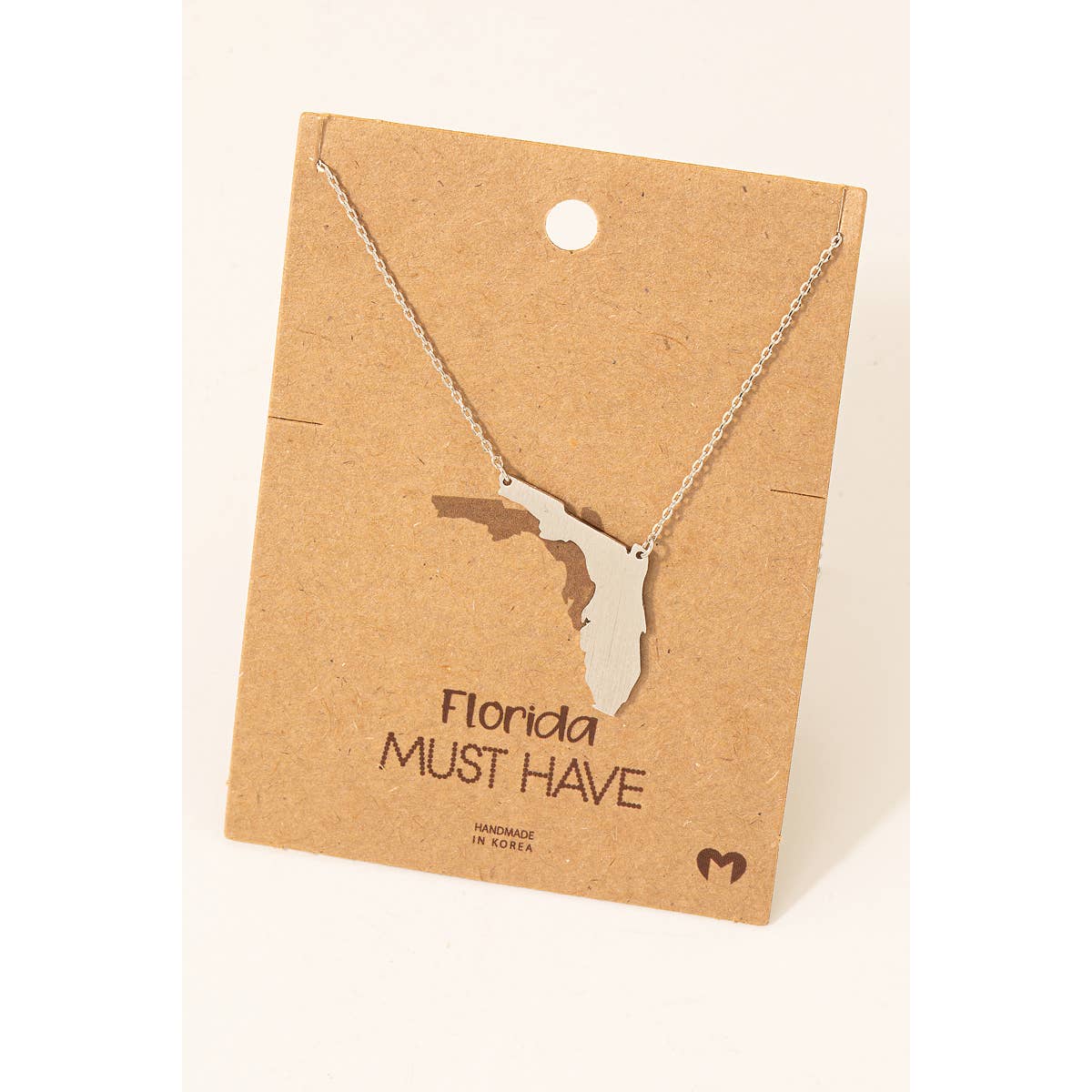 Florida State Pendant Necklace: G