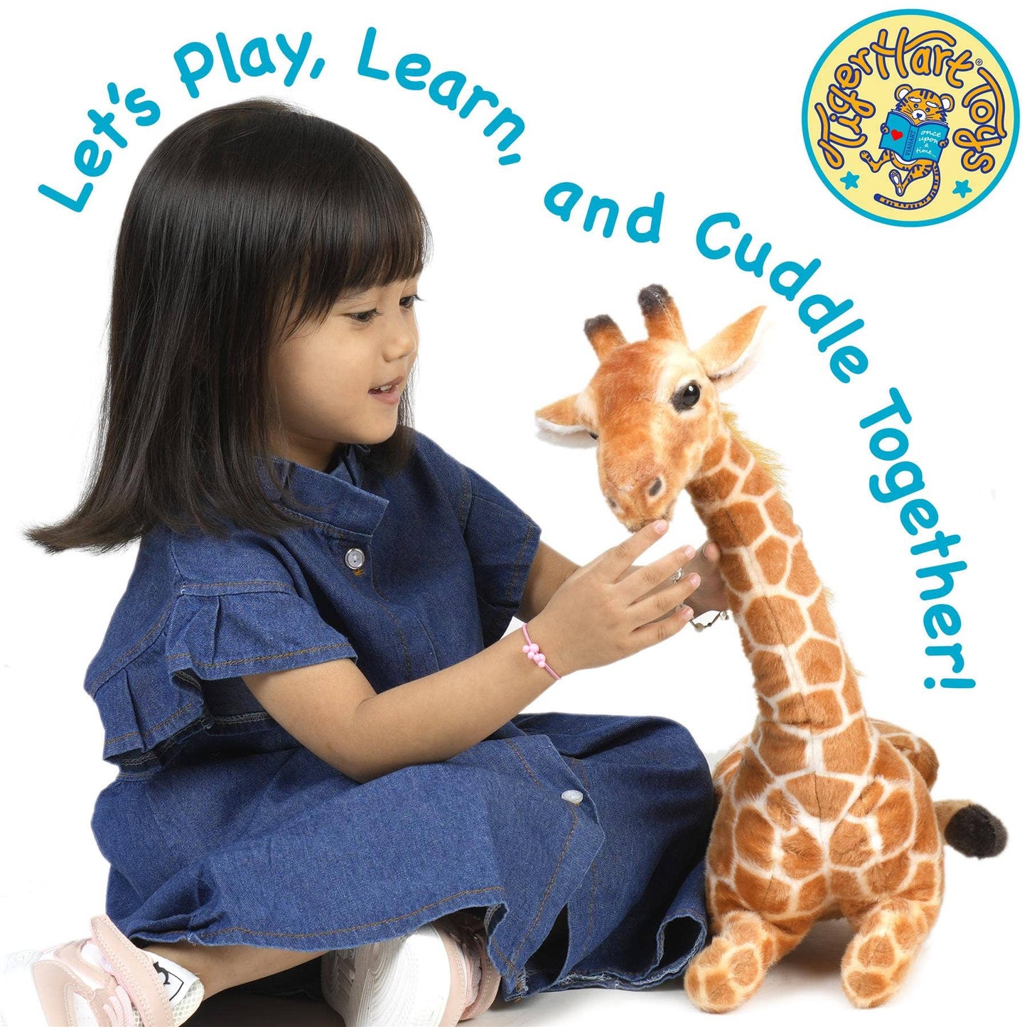 Jehlani The Giraffe | 18 Inch Stuffed Animal Plush | Viahart