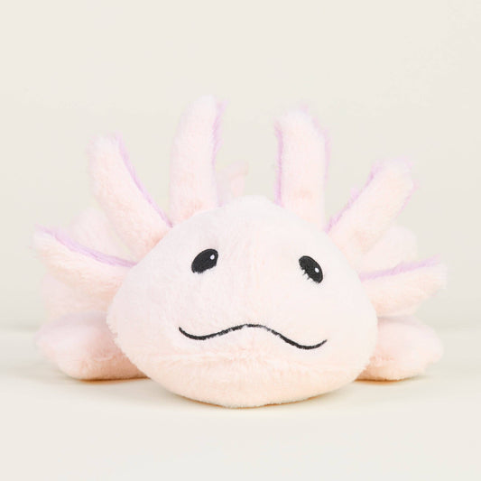 Pink Axolotl Warmies Tx