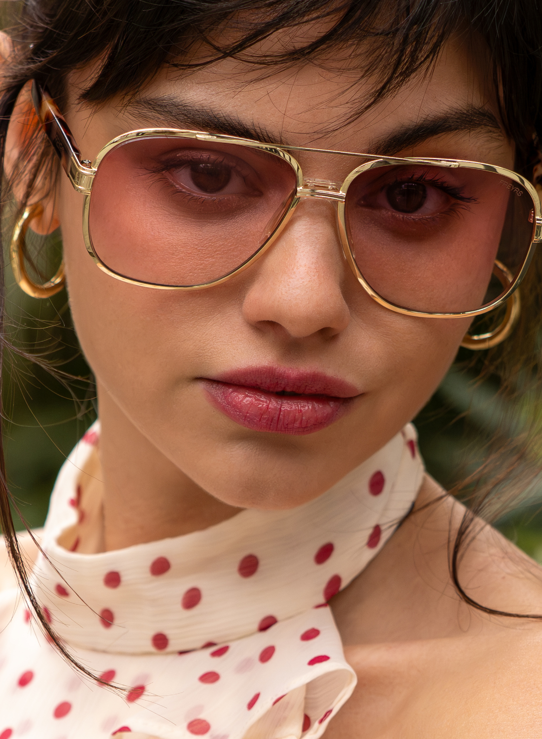 Carter Unisex Aviator Sunglasses : Rose Freyrs