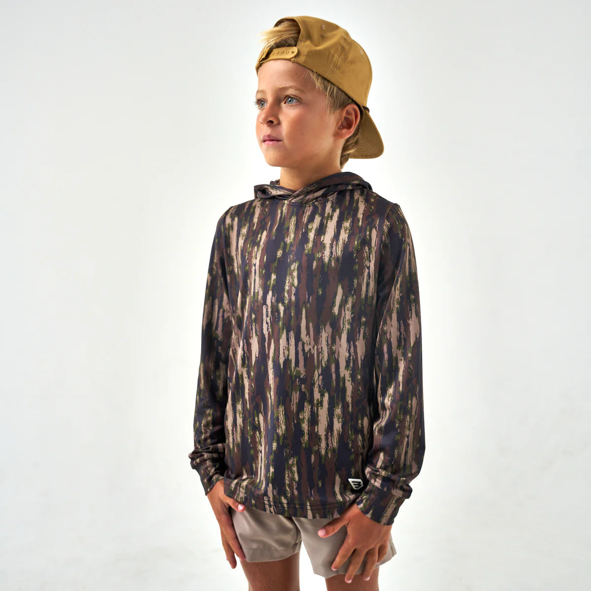 Youth Midland Camo Burlebo Performance Hoodie